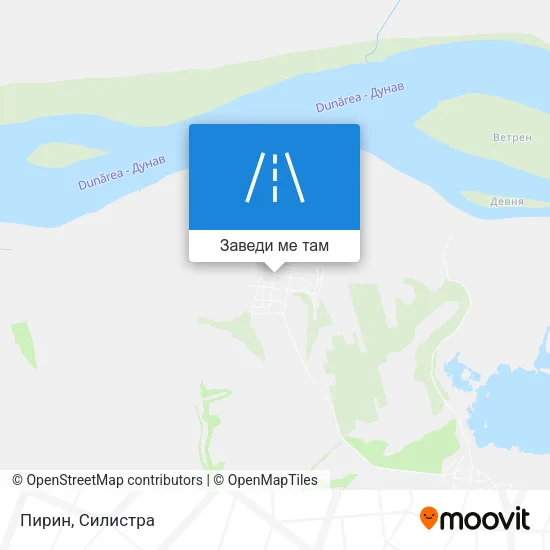Пирин карта