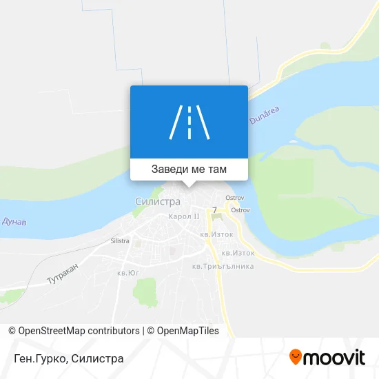 Ген.Гурко карта