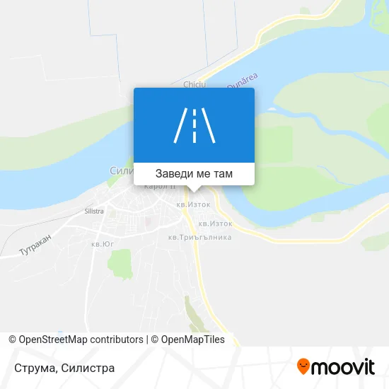 Струма карта