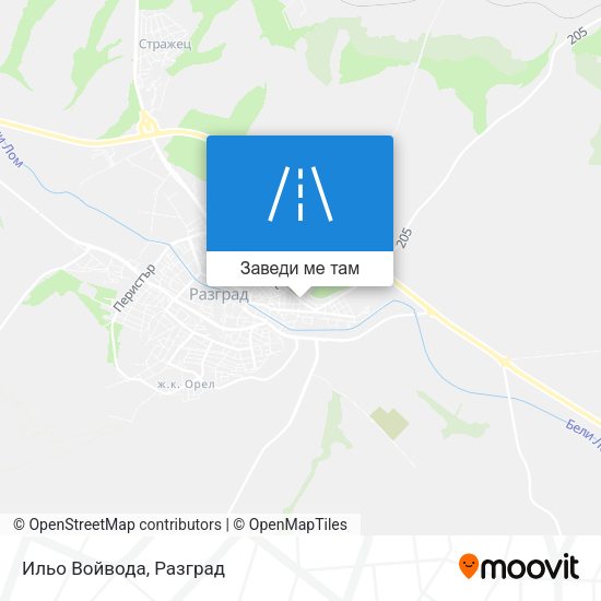 Ильо Войвода карта