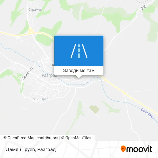 Дамян Груев карта