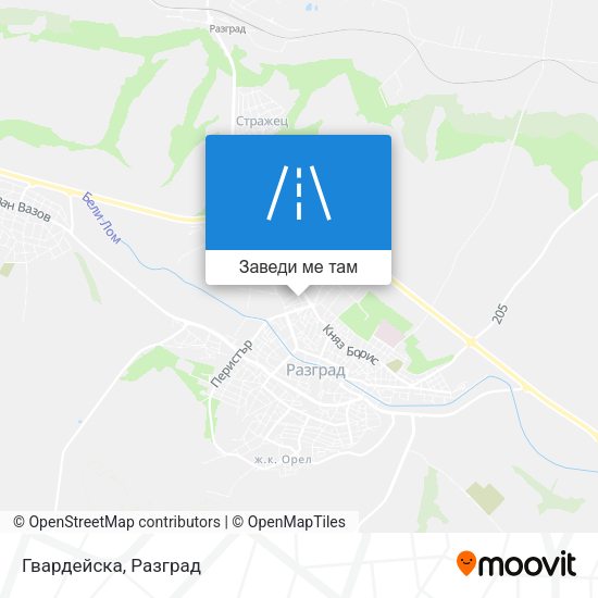 Гвардейска карта