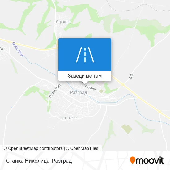 Станка Николица карта