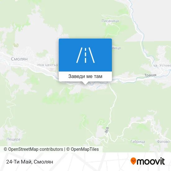 24-Ти Май карта