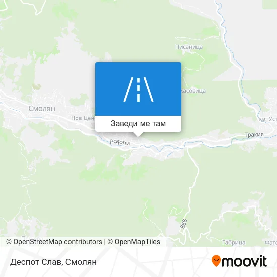 Деспот Слав карта