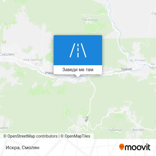 Искра карта