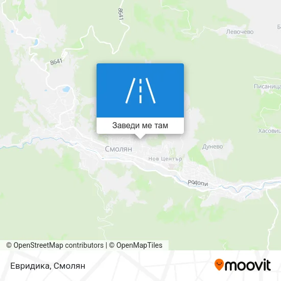 Евридика карта
