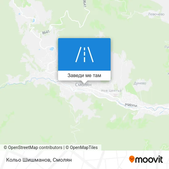Кольо Шишманов карта