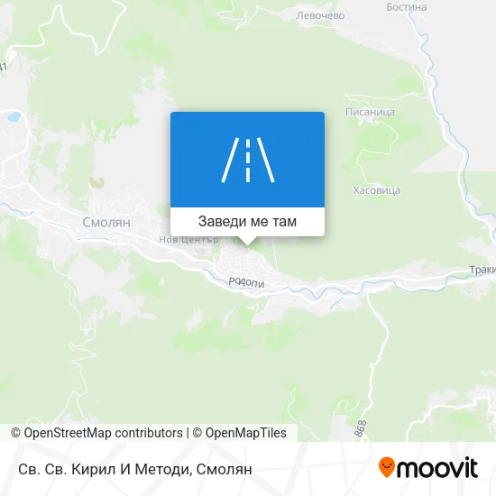 Св. Св. Кирил И Методи карта