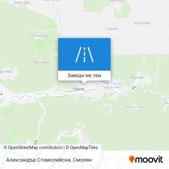 Александър Стамолийски карта