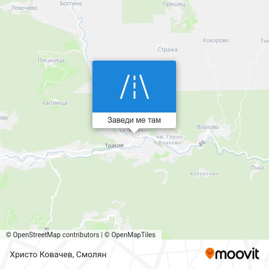 Христо Ковачев карта