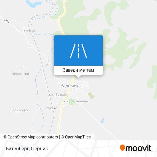 Батенберг карта