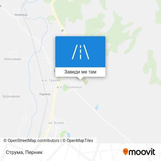 Струма карта