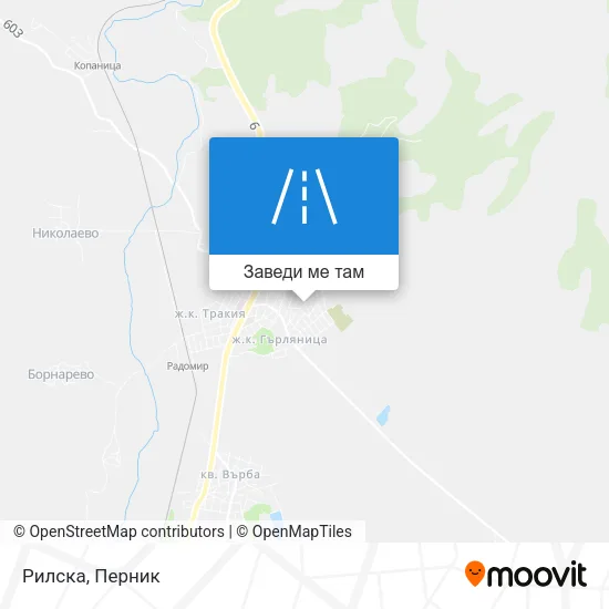 Рилска карта
