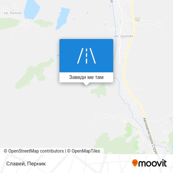 Славей карта