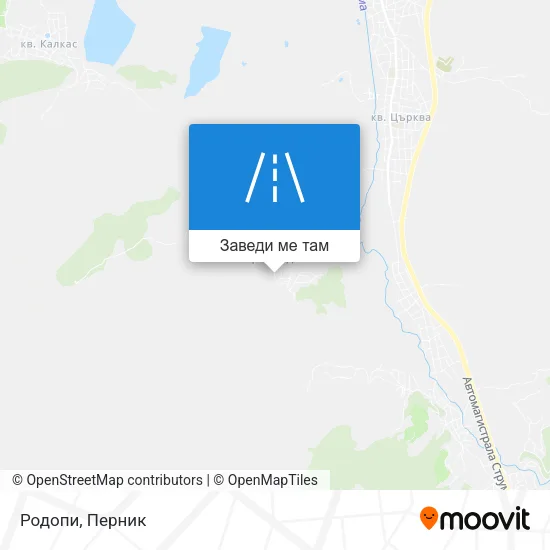 Родопи карта
