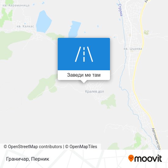 Граничар карта
