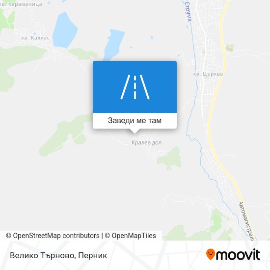 Велико Търново карта