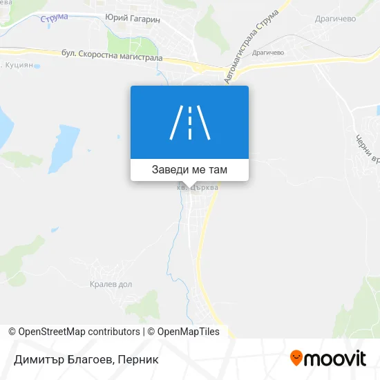 Димитър Благоев карта