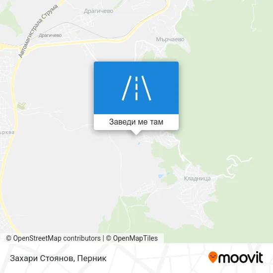 Захари Стоянов карта