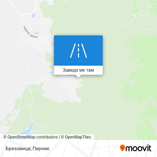 Брезовица карта
