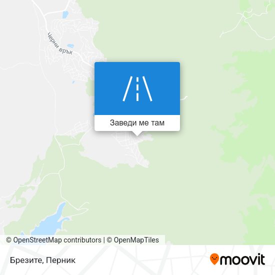 Брезите карта