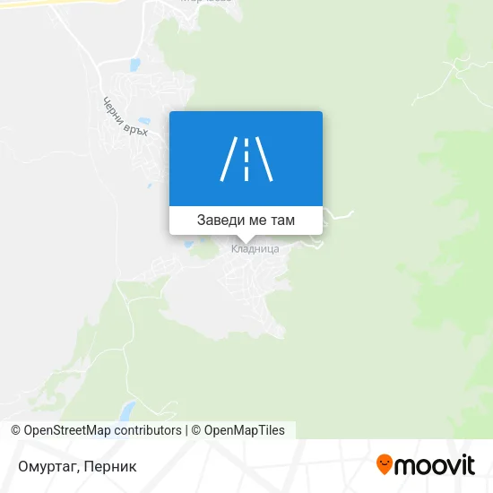Омуртаг карта