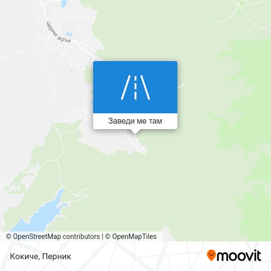 Кокиче карта