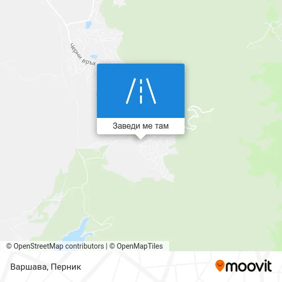 Варшава карта