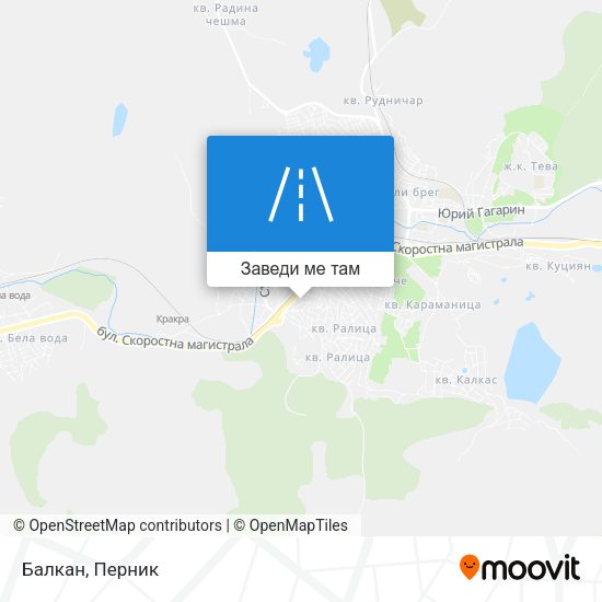 Балкан карта