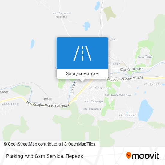 Parking And Gsm Service карта