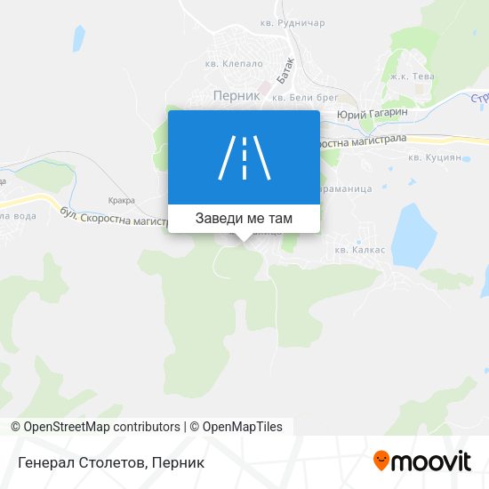 Генерал Столетов карта