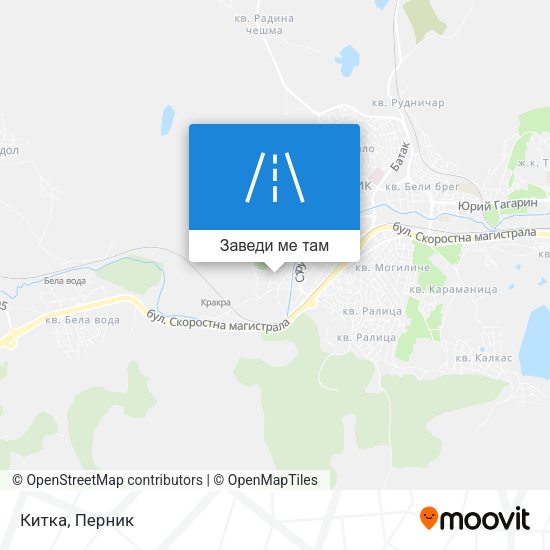 Китка карта