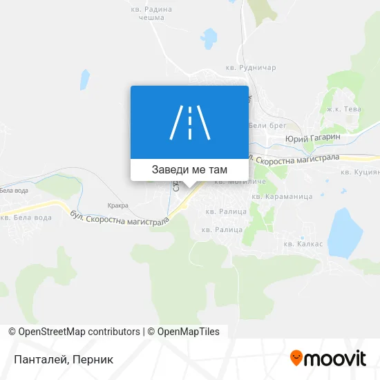 Панталей карта
