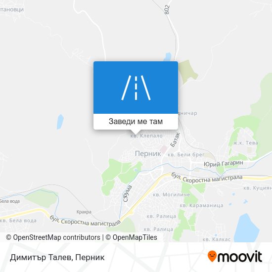 Димитър Талев карта