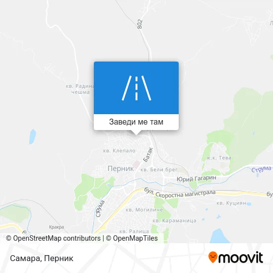 Самара карта