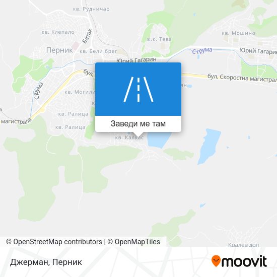 Джерман карта