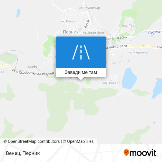 Венец карта