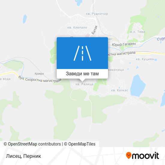 Лисец карта