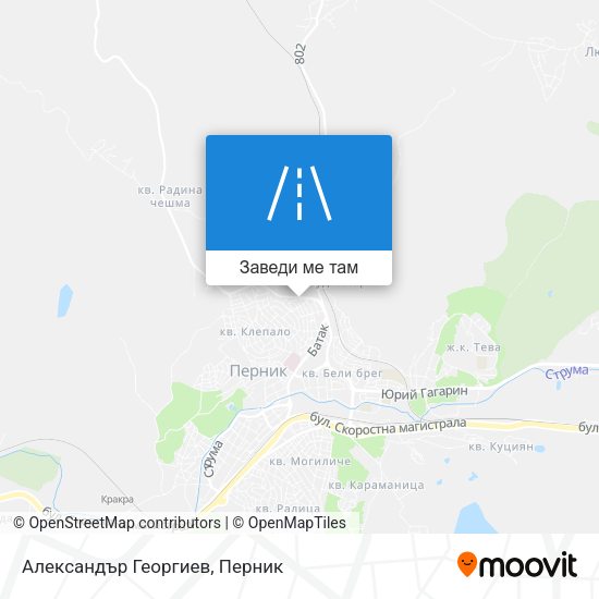 Александър Георгиев карта