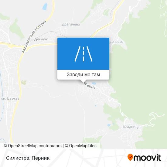 Силистра карта