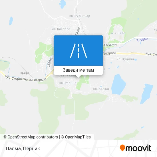 Палма карта