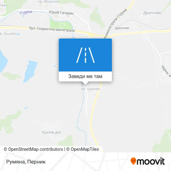 Румяна карта