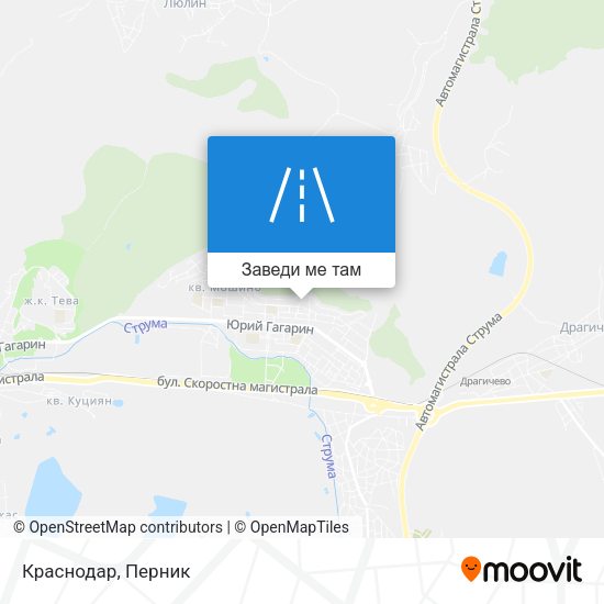 Краснодар карта