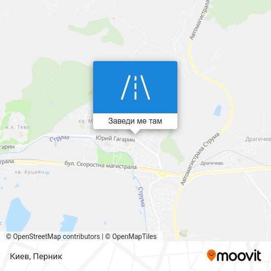 Киев карта