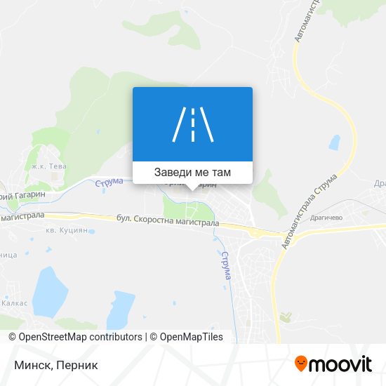 Минск карта