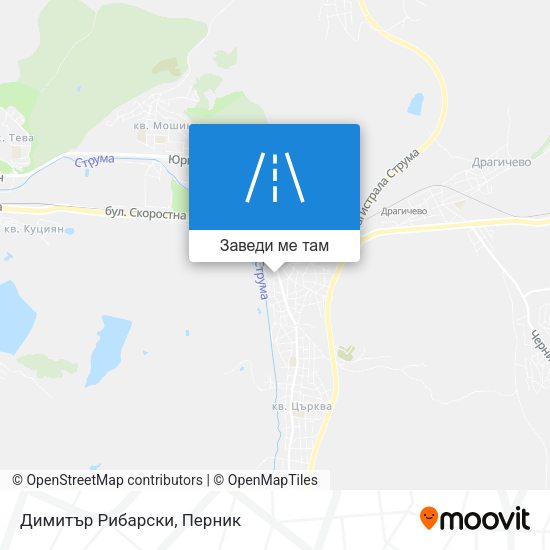 Димитър Рибарски карта