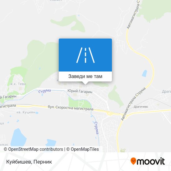 Куйбишев карта