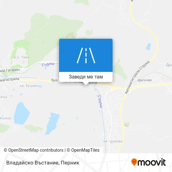 Владайско Въстание карта