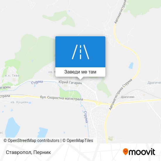 Ставропол карта